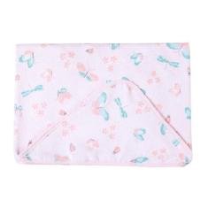 Toalha de banho felpuda com forro de fralda e capuz-  100% algodão-  p