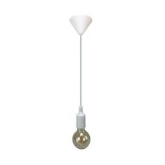 Pendente Cordão Regulável Branco E27 - Delis - DS2303