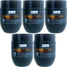 Kit com 5 Pomada Massageadora FisioFort Premium 240g - Bio Instinto