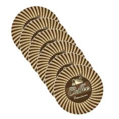 Sousplat Coffee Premium - NSW, 6 Peças, Sem base