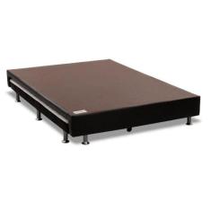 Cama Box Base c/Auxiliar Casal Revolution Courano Nero Black (138x188)