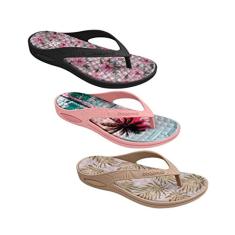 Chinelo Feminino Confortável Leve Boa Onda Bem estar ao caminhar