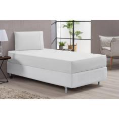 Lençol solteiro branco 400 fios hospital hotel