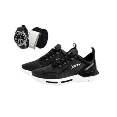 Kit Tenis Esportivo Caminhada Academia Relogio Cinto Gorgurao-Masculino