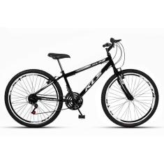 Bicicleta Aro 26 KLS Sport Gold Rebaixado V-Brake Mtb 21V-Unissex
