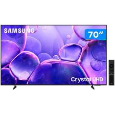 Smart TV 70 Polegadas U8500F 2025, Crystal UHD 4K UN70U8500FGXZD Samsu