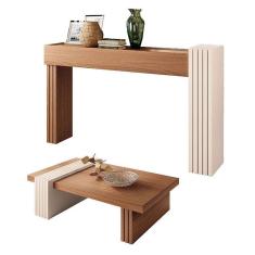 Aparador Astro e Mesa de Centro Luna- HB Móveis