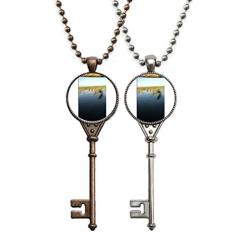 OFFbb-USA Wondering Art Deco Presente Fashion Chaveiro Colar Pingente Joias Decoração de Casal