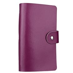 Bolsa de couro para cartão de crédito, porta-cartão de crédito Manyip dobrável, bolso para moedas, carteira com proteção contra roubo RFID. Material de proteção selecionado.