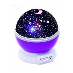 Lumin ria Abajur Gira Projetor Estrelas Led Rgb Starry Night