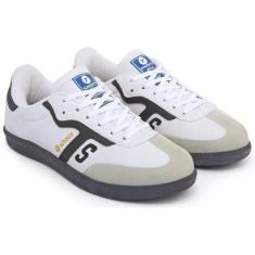 Tênis Feminino Casual Masculino Classic Retrô Street White Confort Sapatênis Vintage T-Samba 05-Unissex