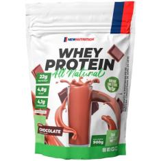 Whey Protein Concentrado All Natural 900g NewNutrition, Chocolate, 900