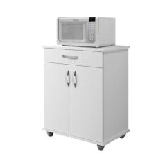 Armário Para Cozinha Branco 2 Portas 1 Gaveta Benetil 302