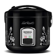 Panela Elétrica de Arroz, Mondial, Preto, 700W, 220V - PE-44-10X