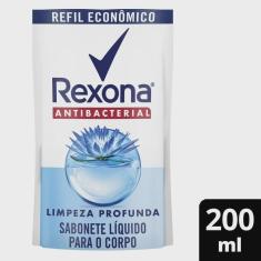 Sabonete Líquido Rexona Antibacterial Limpeza Profunda Refil 250ml