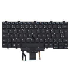 Teclado para Notebook bringIT compatível com Dell Latitude E5470-5480 