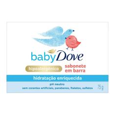 Sabonete em Barra Baby Dove Hidratação Enriquecida 75g