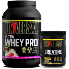 Kit Creatina Universal Original 200g + Whey Protein Universal Ultra Pr