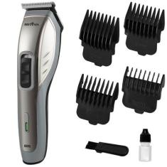 Maquina de Cortar Cabelo Britania BCR20SG 5 Watts Bivolt - Preta/Cinza