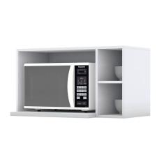 Armário Aéreo Para Micro-ondas Nova York Branco Hp – Henn