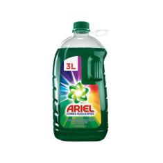 Sabão Líquido Ariel Cores Radiantes 3L, 3L