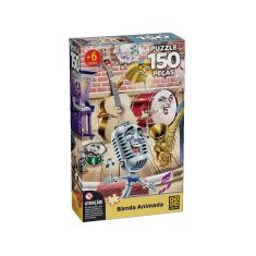 Quebra Cabeça De 150 Peças Banda Animada Da Grow 04045