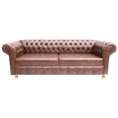 Sofa Chesterfield Luiz XV 1.80 Sala Recepcao Barbearia - NOVO ENCANTO