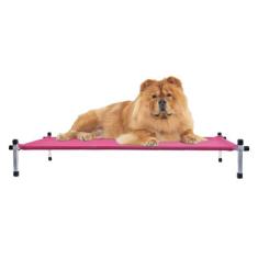 Cama Suspensa Para Cachorro Pet Grande 90X60X13 Rosa Orto - Pet Best S