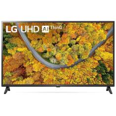 Smart TV LG 43&quot; 4K, Ultra HD LED 43UP7500P, ThinQ AI, Wi-fi Integrado 