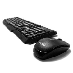 Kit Teclado Com Mouse Office Sem Fio Tc3210 Hayom Preto