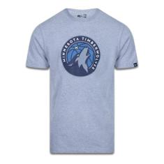 Camiseta New Era Manga Curta Nba Minnesota Timberwolves