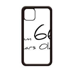 Capa I am 66 anos de idade idosa para iPhone 11 Pro Max para Apple Mobile Case