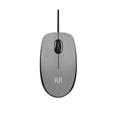 Mouse Multi MF400, 1200DPI, USB, 3 Botões, Cinza - MO387
