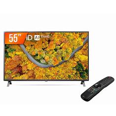 Smart TV LED 55" 4K UHD LG 55UP751C0S - IA LG ThinQ, Alexa built-in