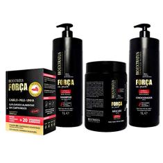 Kit Bio Extratus Força Com Pimenta 3-Litros Suplemento 60cap