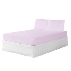 Jogo de Cama Lençol Solteiro 2 Peças Algodão Ponto Palito Paris - MR E