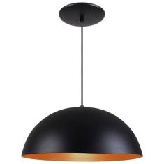 Pendente Lunar Preto/Gold Baxton, Preto/Gold