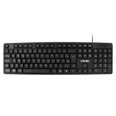 TECLADO USB CORP ABNT2 CABO 1.8M - CT301 – VINIK
