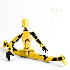 Boneco Dummy 13 Multi Articulado Divertido Varias Posições Boneco Dumm