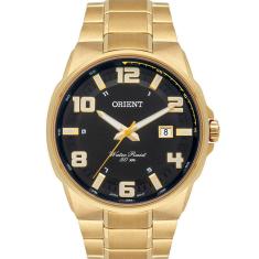 Relógio Orient Mgss1186 P2Kx Masculino Dourado Preto