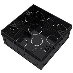 Caixa de Luz 4X4 Eletroduto Pesada Preta - Tigre