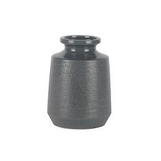 VASO DE CERAMICA CINZA