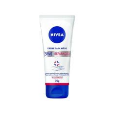 Creme Para Mãos Nivea 3 em 1 Reparação Dexpanthenol 75g, 75g