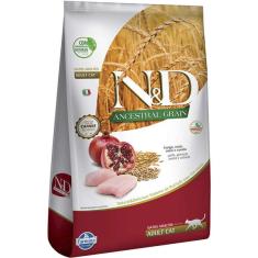 Ração Farmina N&D Ancestral Grain Frango Gatos Adultos - 1,5 Kg