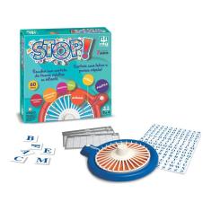 Jogo De Tabuleiro Stop Roleta 2 Discos 1 Cartela 60 Temas