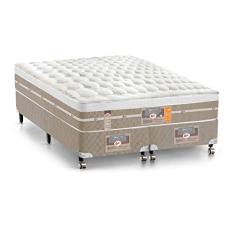 Cama Box + Colchão Castor King Silver Star Air One Face Pocket 193x203x59cm