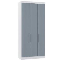 Guarda Roupa Modulado 101,50cm 3 Portas Alpes Luciane Móveis