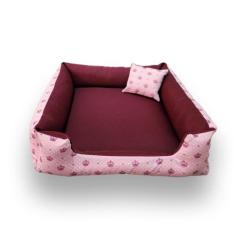 caminha p cama pra pet pequeno até 5kg cama cachorro 50x50cm - gv enxo