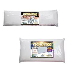 Kit 2 Travesseiros Nasa 50x90 e Nasa 40x135 - MarcByan