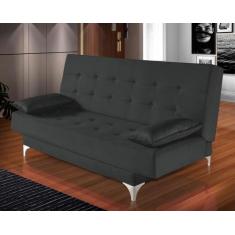 Sofá Cama Reclinável 3 Lugares Moderno Maverick Várias Cores - MJL Móv